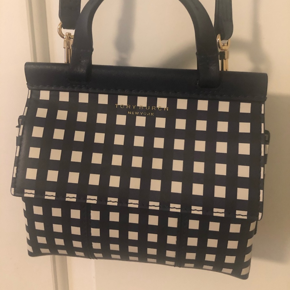 SOLD! TORY BURCH BLOCK MINI SATCHEL
